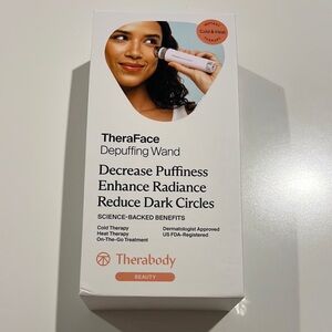 Therabody TheraFace Depuffing Wand - White